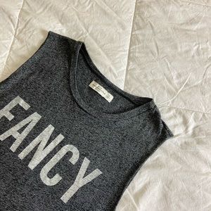 ☞Gray Abercrombie & Fitch Muscle Tank☜